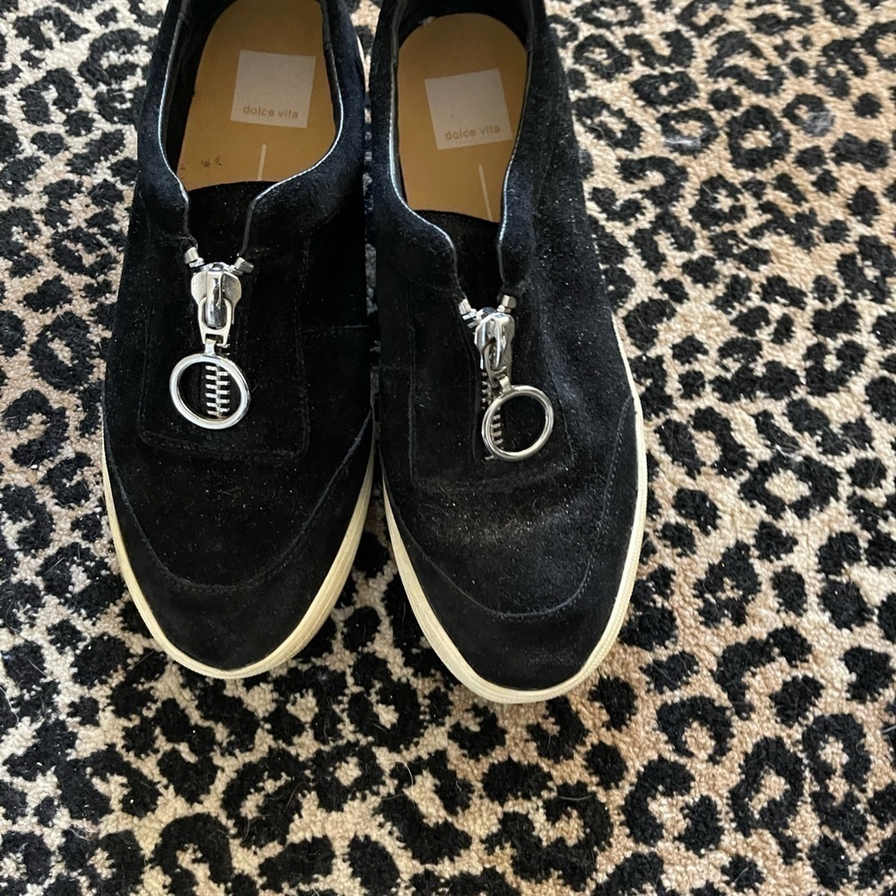 Dolce vita black slip on shoes - Picture 9 of 9